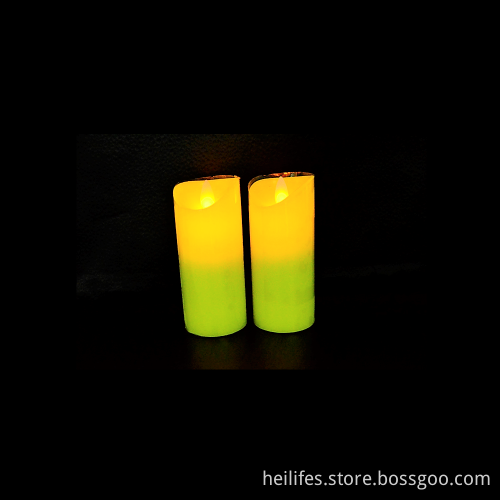 Customized Festival Gifts of Yellow Candle Light
